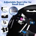 Car Dent Puller Kit, 140 PCS Paintless Dent Removal Kit with T-bar Dent Puller, Bridge Puller, Dent Lifter, Suction Cup Puller. Dent Remover Tool for Car Dents, Hail Damage, Door Ding Repair