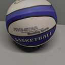 2025 Upgraded Silent Basketball Silent Basketball That Doesn'T Fall Off Removable And Washable Indoor Foam Basketball Children'S Indoor Training Silent Ball Teenagers Gift (Blue and White, Basketball No. 3)