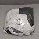 BGment White Blackout Curtains 63 Inch Long - Black Out Curtains for Bedroom Thermal Insulated Curtains for Winter Grommet Total Room Darkening Window Drapes, 2 Panels, 42 x 63 Inch