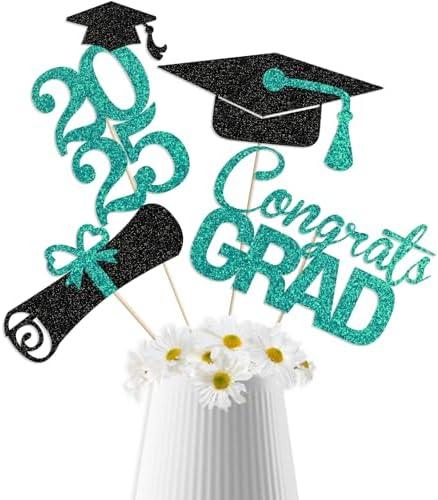 Graduation Table Decorations Graduation Centerpieces for Tables 2025 Graduation Decorations Class of 2025 Graduation Party Centerpieces for Tables 2025 Graduation Party Decorations Brilliant Blue