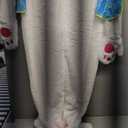 Plush Easter Bunny Adult Costume Rabbit Halloween Mascot Costume S 5'3" to 5'7" (160cm-170cm)