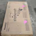 Storkcraft Equinox 3-in-1 Convertible Crib (Gray)  Easily Converts to Toddler Bed and Daybed, 3-Position Adjustable Mattress Support Base, Modern Two-Tone Design for Contemporary Nursery