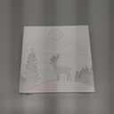 4 Pack Paint by Numbers Kits for Adults Kids Beginner, Christmas Easy Framed Adults Paint by Number Kits on Wooden Framed Canvas, DIY Acrylic Color Painting by Number for Home Decor Gift 8x8 Inch