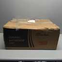 Sarlai Undermount Bathroom Sink - 21 x 15 inch Rectangular Vessel Sink Undermount Modern Ceramic Rectangle Vanity Sink Art Basin with Overflow, Interior Bowl Size 19-2/9" x 13-1/9" (Black)