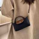 Fashion Mini Crossbody Bag, Handbags Purses with Adjustable Strap for Women, Ladies Shoulder Totes Bag (Cream)