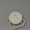 Flip Straw Lid for Stanley 30oz and 20oz, Leak Proof Top Replacement with Handle for 30&20 oz Stanley Quencher and ProTour, Detachable No Spill Lids Reusable Lids Accessories for Stanley Cup, Cream