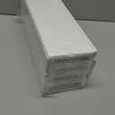 RICHER HOUSE 8 Set Floating Wall Mounted Shelves, Nursery Hanging Book Shelves with Lip for Storage, White Display Picture Ledge Shelf for Bedroom Bathroom Kitchen Living Room Wall Decor, Modern White (8pcs*15.70in)