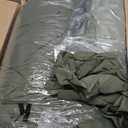 7pcs, Bedding Size: 102" x 90", Olive Green