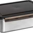 18/10 Stainless Steel Freezer Storage Containers With Lids, 94oz Food Container Leak Proof Metal Meal Prep Containers (2800ml)