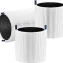 3 Pack Blue Pure 511 Replacement Filter for Blue Pure 511 Air Filter, True High-Efficiency Filters, Activated Carbon Filter 511 Replacement Filter for Home Large Room