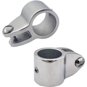 2PCS of Marine Grade 316 SS 1IN(25.4MM) I.D.Bimini Top Jaw Slide Boat Hardware Fitting for I(25.4mm) Round Tube