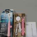 Philips Sonicare 4100 Series Electric Toothbrush - Sonic Toothbrush with Advanced Sonic Technology, Pressure Sensor, Two Intensity Settings, Smartimer & Quadpacer, Deep Pink, Model HX3681/26