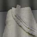 Christmas Tree Skirt 48 Inch Snowy White Thick Faux Fur White Tree Skirts Snowy & Thick for Xmas Year Party Holiday Home Decorations (Large)