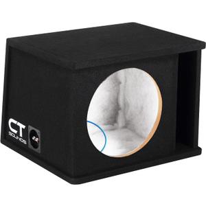 CT Sounds CT1X12 Single 12 Kerf Port Universal-Fit Car Subwoofer Box