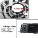 Pull Start Assembly for Champion 196cc 208cc 224cc Recoil Starter 2000W 3500W Generator Parts 100156547-001