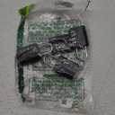 KeeKit Combination Lock, Resettable 4 Digit Combination Padlock with Keys, Waterproof Gate Lock for Locker, Fence, Case, Gym, School and Employee Locker, Toolbox – 4 Pack, Black