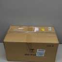 Briwooody Set of 2 15.75 Inch Large Taper Planters Outdoor Indoor Tall Resin Flower Pots with Drainage Holes Modern for Front Door Patio Backyard Plants(Gray)