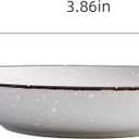 3.75 Inch Porcelain Dipping Dish, Ceramic Soy Sauce Wasabi Plates, Side Dish Bowls, Small Bowl/Dish for BBQ, Condiments, Appetizer, Dessert, Sushi, Party (4Pack, Pink Sakura)