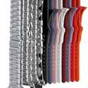 3 in 1 Watch Band Holder Organizer for Apple, Smart Strap Silicon Rack, Groove Display for Apple Watch, Iwatch Band