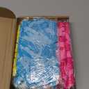 100 Pcs Colorful S Velvet Bows for Christmas Tree Ornaments Multi Colored Premade Small Bows 5 x 7 Inch Rustic Velvet Bow for Christmas Tree Gift Wrapping Garland Home Decor(Neon Color)