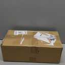 Hananona Artificial Roses in Bulk, Fake Velvet Silk Roses Realistic Rose for Wedding Centerpieces Flower Arrangement Home Decor (50, White)