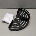 VOLPONE Corner Shower Caddy with Razor Holder Adhesive Shower Shelf Corner No Drilling (adhesive mounting, no suction cup) Bathroom Shower Organizer Storage Rack (2-Pack, Black)