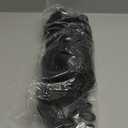 Afro Wig V Part Kinky Curly Wigs for Black Women, 180% Density Wear and Go Glueless Wig with Unique Bouncy Curls in the End, Synthetic No Leave out Clip in (#1B Black wig, 24 Inch)