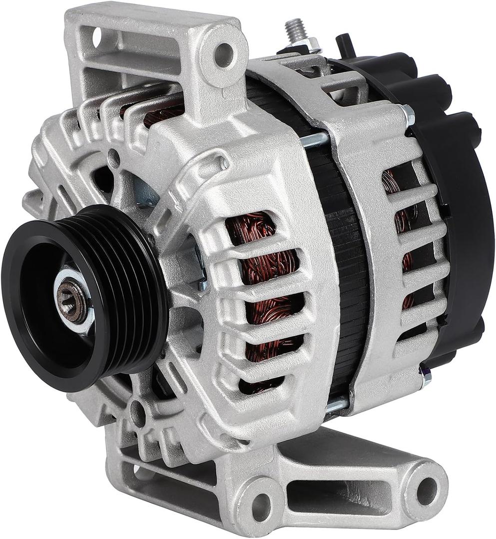 SCITOO Alternator Fits for Chevrolet for Malibu 2008-2012 2.4L, for Cobalt 2008-10 & for Pontiac G5 2008-10 & for Saturn for Aura 2008-2009, Sky 2008-2008, Vue 2008-2010 12V 125Amp CW S5 11265