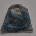 Gradient Fitness 2 Pack Kayak Paddle Leash, 5-8 Feet Stretchable Paddle Strap with Carabiner Secure Leash Lanyard Rope for SUP Kayak Canoe Paddle Fishing Pole Rod (Blue)