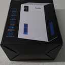 NineSky Dehumidifier for Home, 95 OZ Water Tank, (1000 sq.ft) Dehumidifiers for Bathroom Bedroom Basement with Auto Shut Off,7 Colors LED Light(White