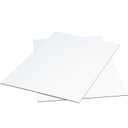 Partners Brand Corrugated Cardboard Sheets, 40" x 48", White (Pack of 5), PSP4048W