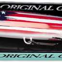 Rapala Giant Lure US Flag Collectible Display Fishing Lure Decor for Man Caves Offices and Tackle Shops, Large