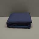 Bedsure Navy Duvet Covers Queen Size - Washed Duvet Cover, Soft Queen Duvet Cover Set 3 Pieces with Zipper Closure, 1 Duvet Cover 90x90 inches and 2 Pillow Shams (05 - Navy (No Comforter))