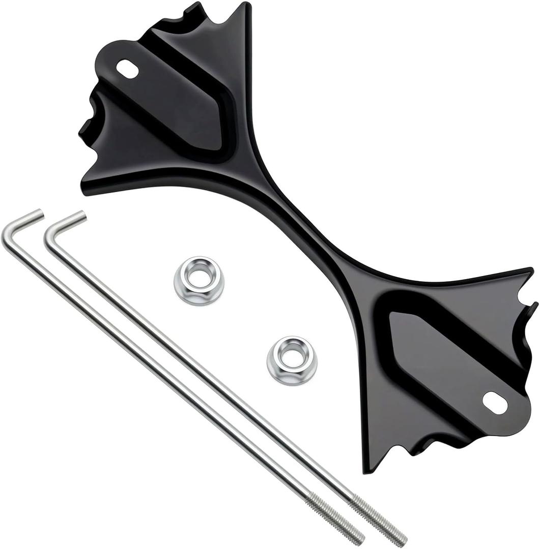 Car Battery Hold Down Bracket with 304 Stainless Steel J Bolt Compatible with 2013-2018 Mazda3 Mazda6 CX-3 CX-5 CX-9