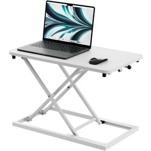 Lift Keyboard and Mouse Riser, Stand Up Desk Riser Adjustable Table for Ergonomic Sit Stand Workstations.(White)