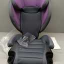 Safety 1st Grow and Go 2-in-1 Booster Car Seat with ComfortWings, Converts High-Back to Backless, 19" Wide, Fits 3 Across, Lightweight, Foldable, Easy-Clean, Cup Holders, 40-100 lbs, Crushed Grape, Manufacture Date 2025/10/20