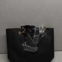 sqlp Large Work Tote Bag for Women Designer Purses and Handbags Big Bucket bags Ladies Travel Crossbody Purse (One Size, Black)