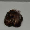 REECHO Invisible Wire Hair Extensions with Thinner Softer Lace Weft (Chocolate Brown with Golden Highlights, 12 Inch (Pack of 1)