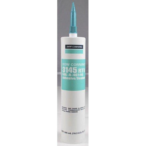 Dow Corning 3145 10.3 Oz Clear Rtv3145 Clear 10.3 Oz Cartridge Silicone Dow