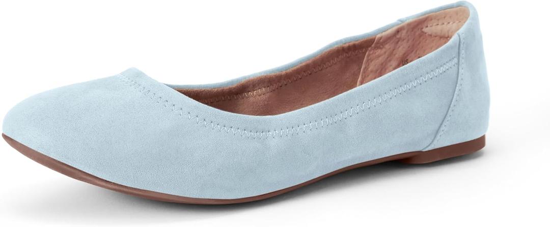 Amazon Essentials Women's Belice Comfortable Slip-On Ballet Flats Shoes