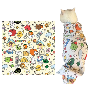 Self-Adhesive Cloth Cat Grooming Wrap for Nail Clipping and Portable Travel Cosmetic Bag for Small Dogs or Cats