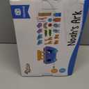 Wooden Noah's Ark Toy with Animal Shape Sorter,Baptism Gifts for 1 2 3 4 Years Old,Montessori Toys for Toddlers,Baptism Gifts for Boys and Girls,24 Months Babies