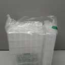 4 Pack Plastic Organizer Container Box, 36 Grids Clear Plastic Parts Organizer Box, for Beads, Art DIY, Crafts, Jewelry, Fishing Tackle with Label Stickers