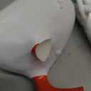 AceOrbit 17 Pcs Magnetic Goose Key Holder Resin Goose Statue with Mini Hats Writable Interchangeable Signs Desk Decor(Fresh)