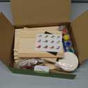 Wooden DIY Bird House Kit for Adults to Build, Outdoor Woodworking Crafts Freestyle Painting, Hanging Birdhouse for Garden Yard Decor Gifts Nesto