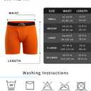 Merino.tech Merino Wool Underwear Mens - 100% Merino Wool Base Layer Boxer Briefs for Men (L)