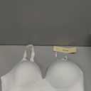 Ubras Push Up Wireless Bra Supportive Seamless Bra Shaping Bra for Big Breast Plus Size (Medium, White)