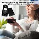 Yiflin Unique Gifts for Women,Men,Friend,Family - Birthday, Christmas, Valentine's Day Gifts - Pocket Hug Token with Keychain (Black)