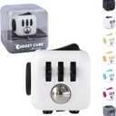 Antsy Labs The Original Fidget Cube, Stress Relief Desk Toy with 6 Sides, Gadget for Focus, Anxiety Relief, Sensory Processing Challenges, Fun Gift for Kids, Teens, and Adults, Pocket-Sized, Dice
