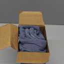 MIULEE Decorative Linen Check Throw Pillow Covers Neutral Farmhouse Vintage Pillow Covers 20x20 Set of 2 Boho Modern Home Decor for Sofa Couch Bedroom Cushion Blue